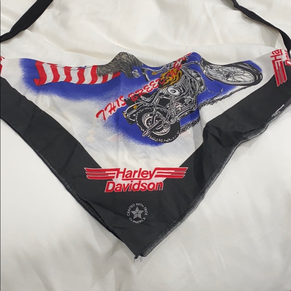 Harley Davidson Bandana Top